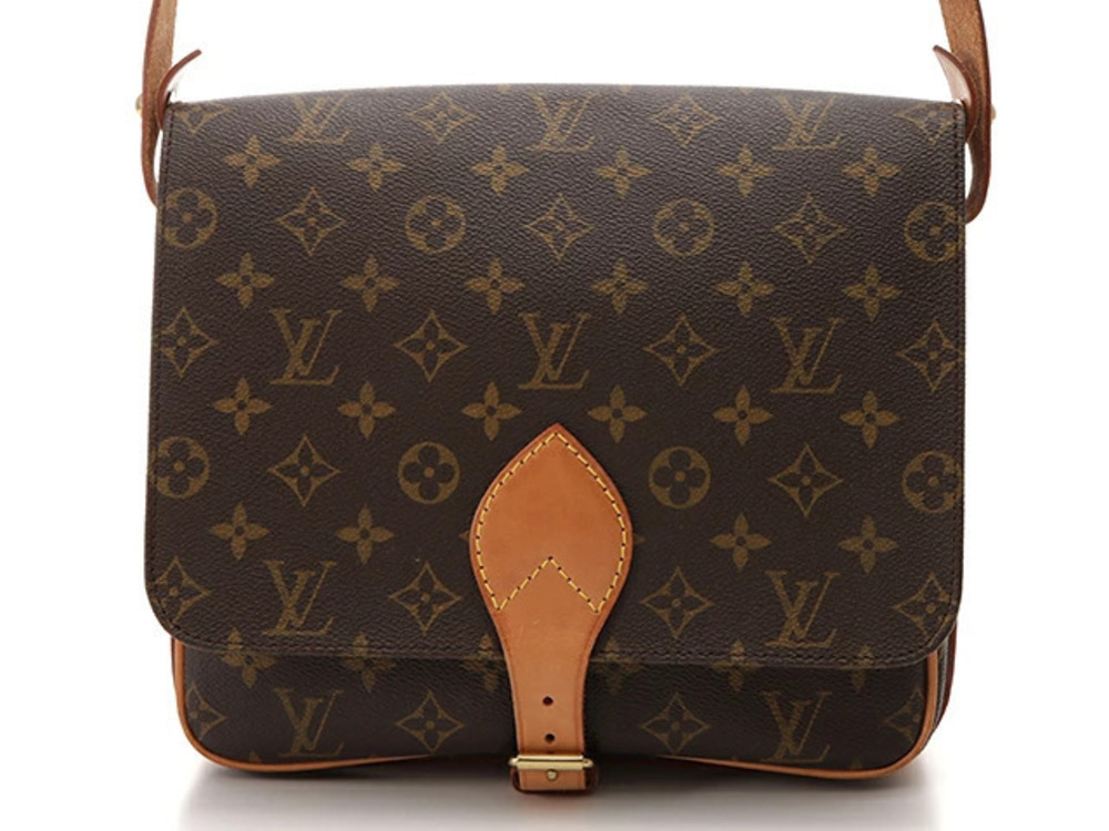 LOUIS VUITTON Cartouchiere Shoulder Bag Monogram JH